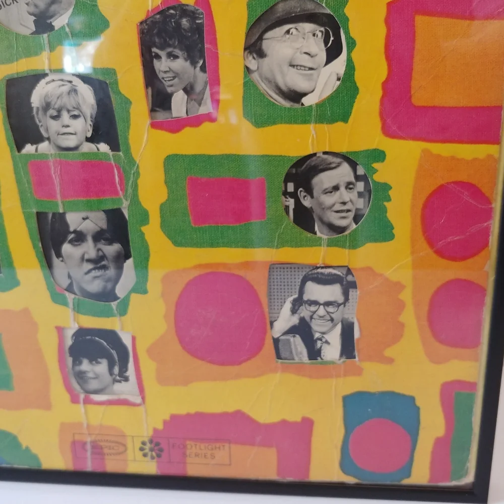 Vintage Laugh In Album Cover Wall Art Bright Graphics Epic Records
